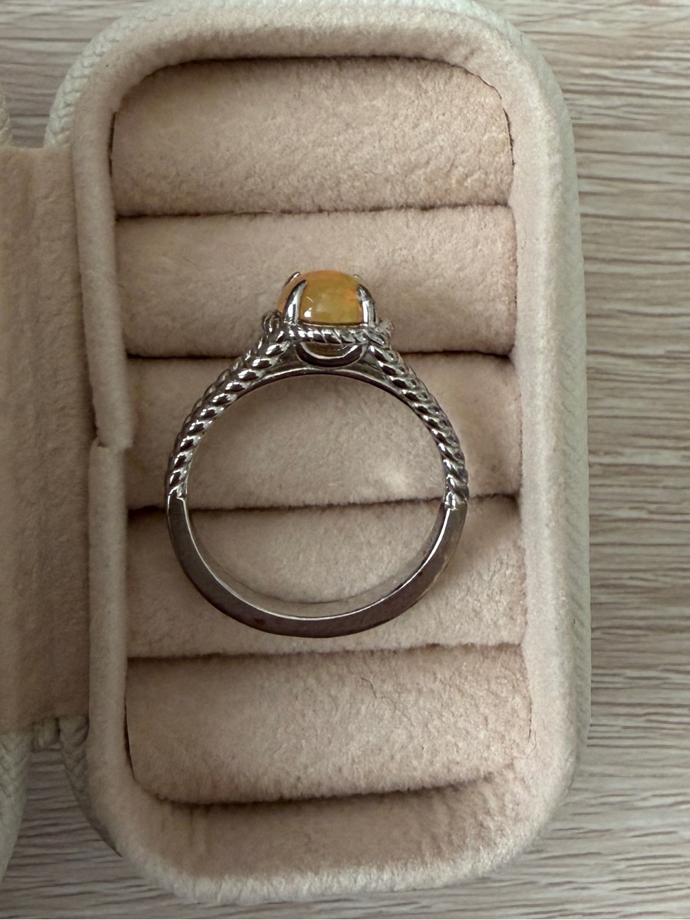 Opal Rope Ring - Picture 3 of 3